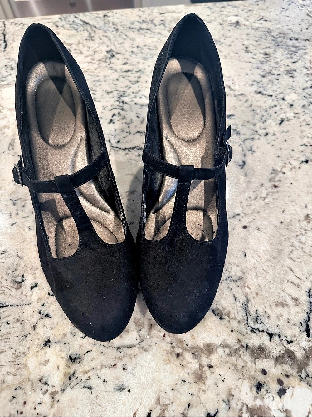 Fioni Black Mary Jane Heels